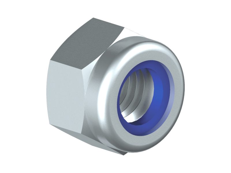 Hex Nylock Nuts ISO 10511-4