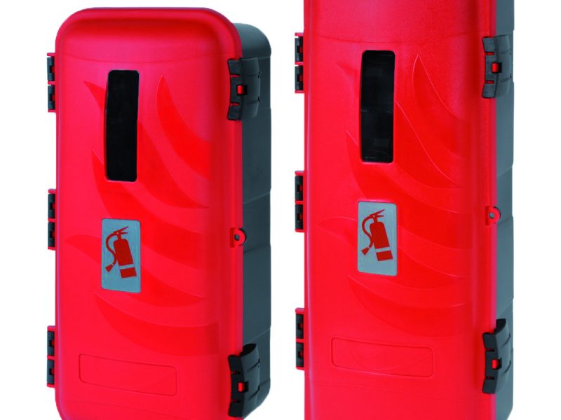 Fire extinguisher boxes