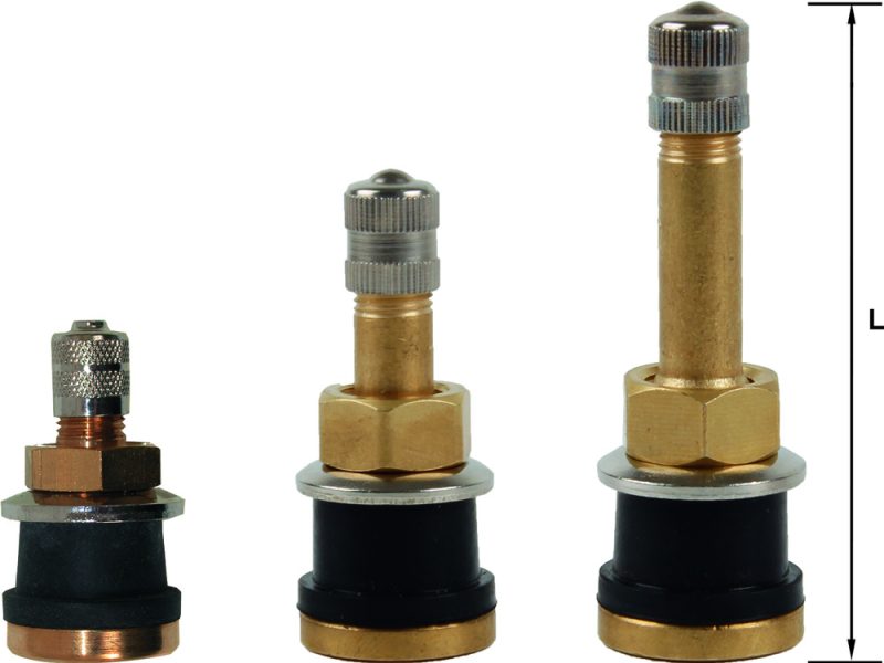 MS Tyre Valves with Stepped Grommet