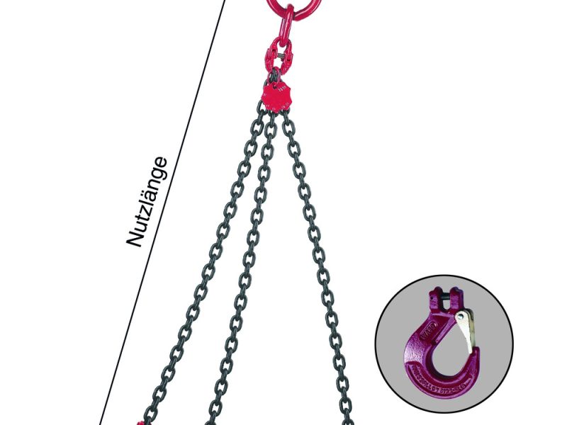 Chain Sling with Load Hooks