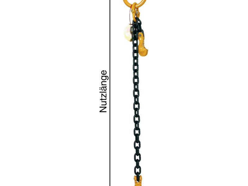 Slinging Chains with Shortening Hooks