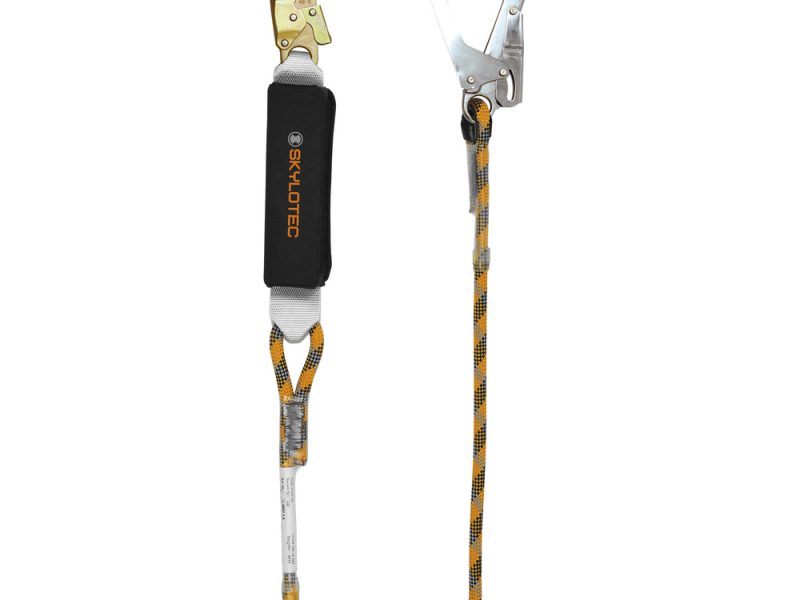 Lanyard with Tape Shock Absorber