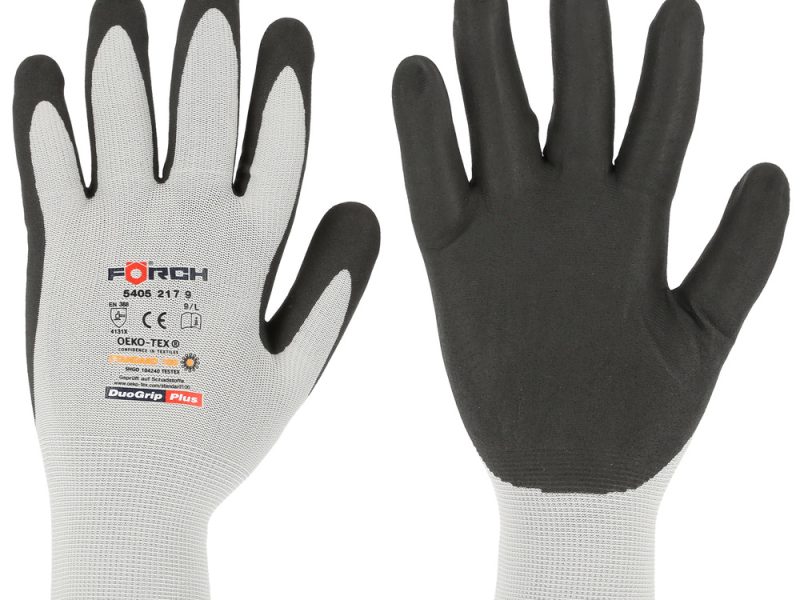 Fine-knit Gloves Duo-Grip Plus
