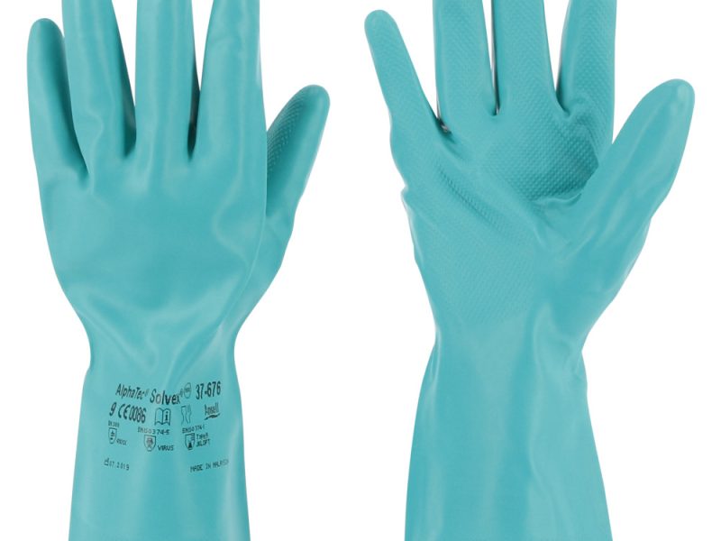 Chemicals protection gloves