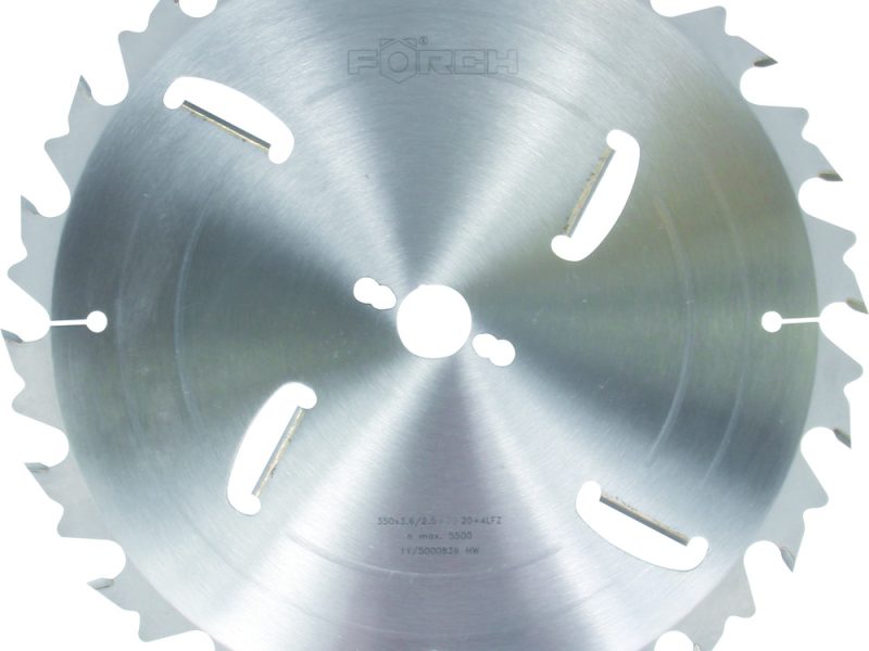 Circular Saw Blades with Internal HM Scrapers