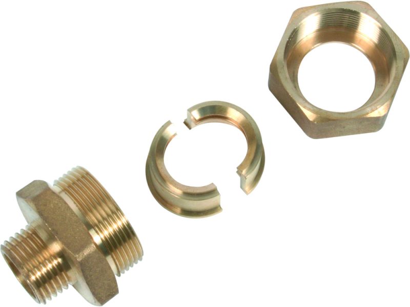 Screw Connection Set with External Thread