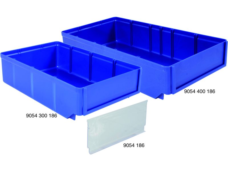 Storage Boxes Blue 186 mm